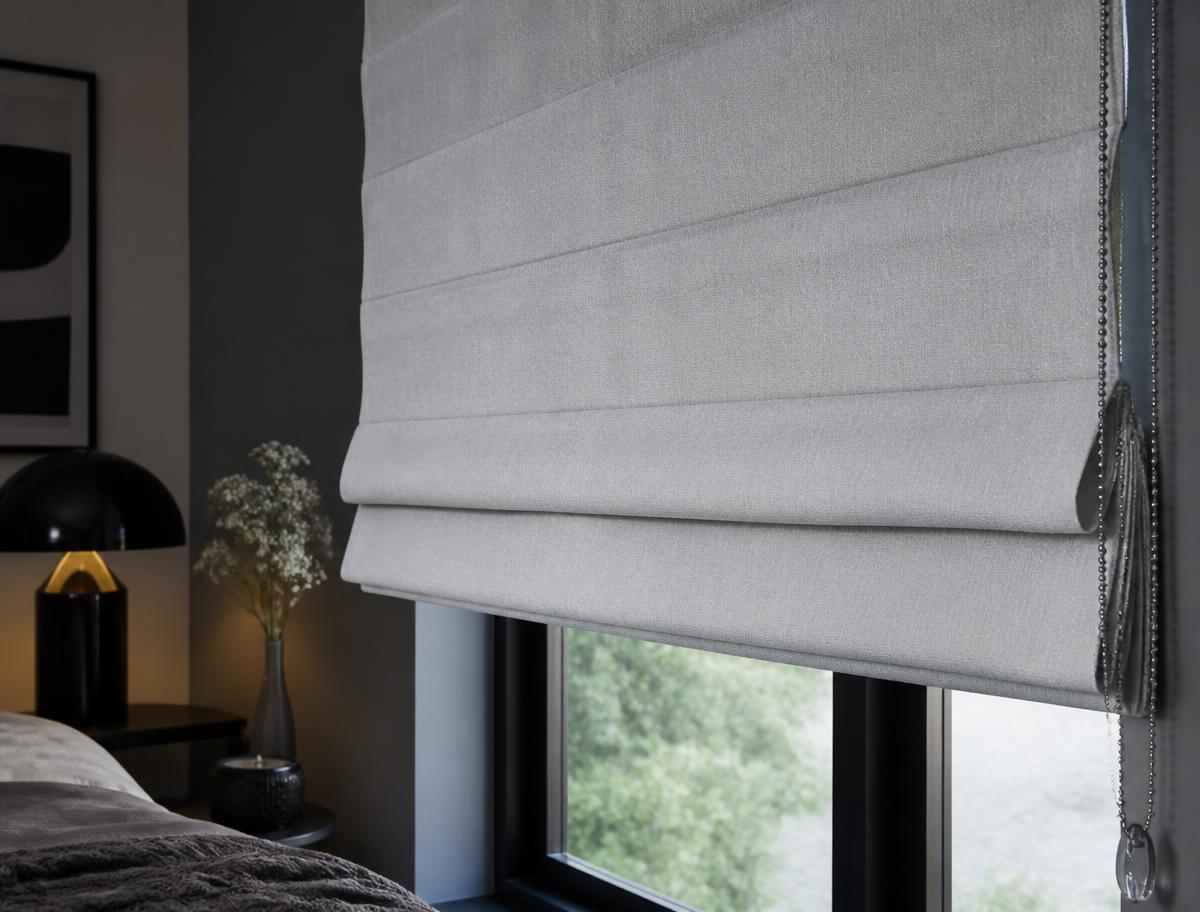 Roman Shades installed in a South Florida home